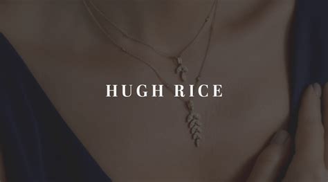 hugh rice jewellery collection.